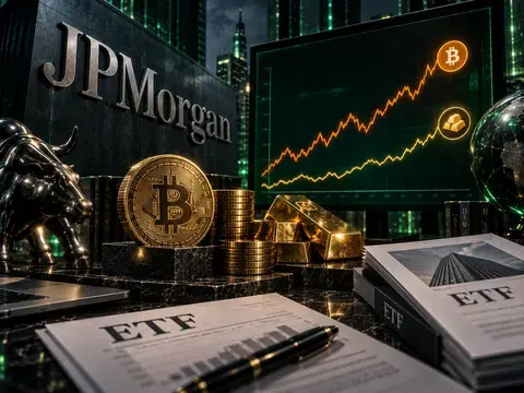 JPMorgan Proyeksikan Bitcoin Bakal Lampaui Performa Emas