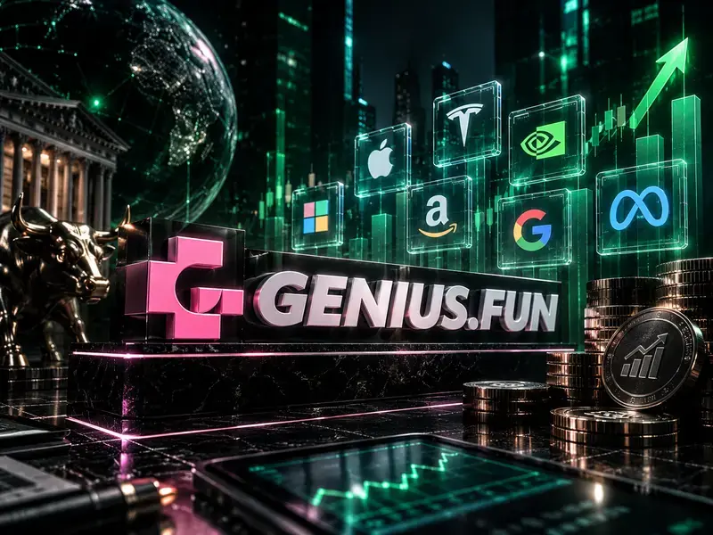 Genius Foundation Rilis Launchpad Genius.fun, Pairing Kripto dengan Saham Tertokenisasi