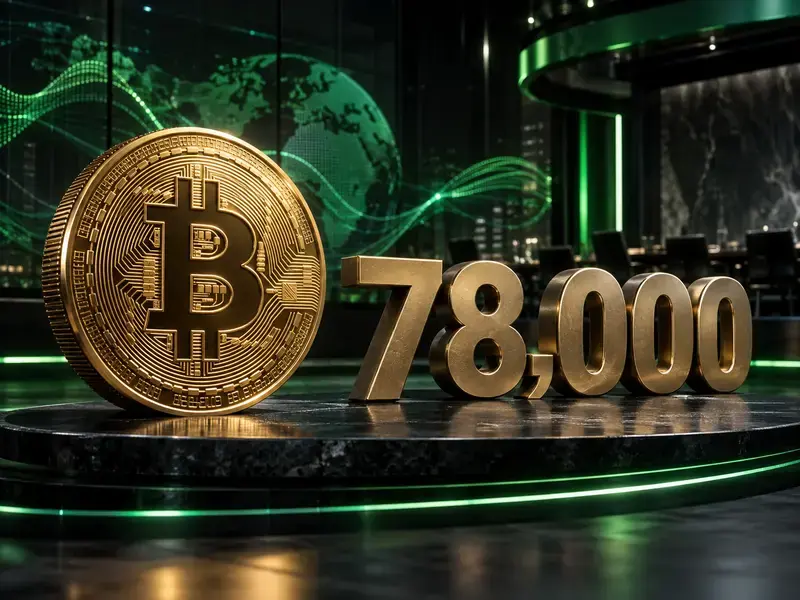 Bitcoin Rebound ke $78.000 Didorong Suku Bunga The Fed dan Bank of Japan