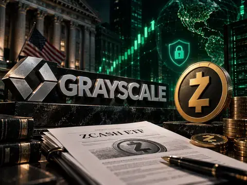 Inflow Melonjak, Grayscale Siapkan Stock Split ETF Zcash