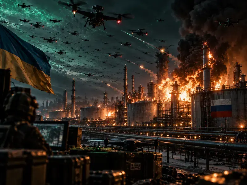 Ukraina Luncurkan Lebih dari 1.000 Drone Gempur Rusia