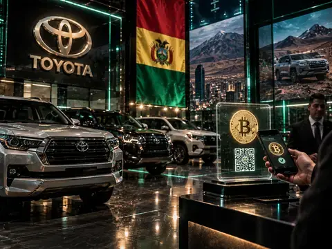 Perluas Metode Pembayaran, Beli Mobil Toyota di Bolivia Kini Bisa Pakai Bitcoin
