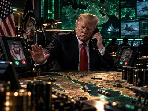 Khawatirkan Bab el-Mandeb, Trump Tolak Permintaan Saudi Gempur Milisi Ansharallah