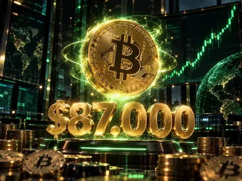 Lanjutkan Reli Agresif, Bitcoin Tembus Level Harga $87.000