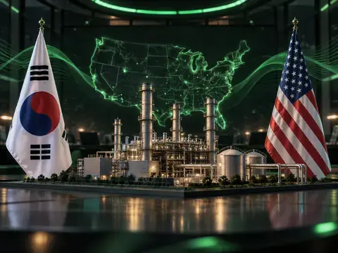 Korea Selatan Investasi $22,3 Miliar Bangun Proyek PLT Gas di AS Untuk Dukung Infrastruktur AI