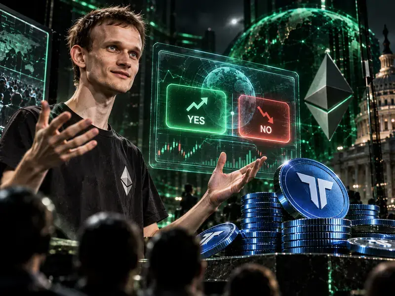 Trueo Migrasi ke Ethereum, Vitalik Sambut Pasar Prediksi On-Chain Bebas 'Corposlop'