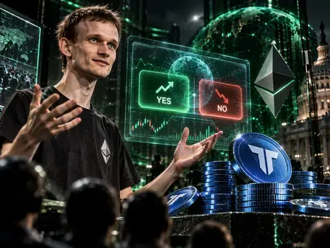 Trueo Migrasi ke Ethereum, Vitalik Sambut Pasar Prediksi On-Chain Bebas 'Corposlop'