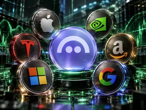 Saham Tertokenisasi Apple, Nvidia hingga Tesla Kini Bisa Jadi Jaminan Pinjaman USDC di Aave