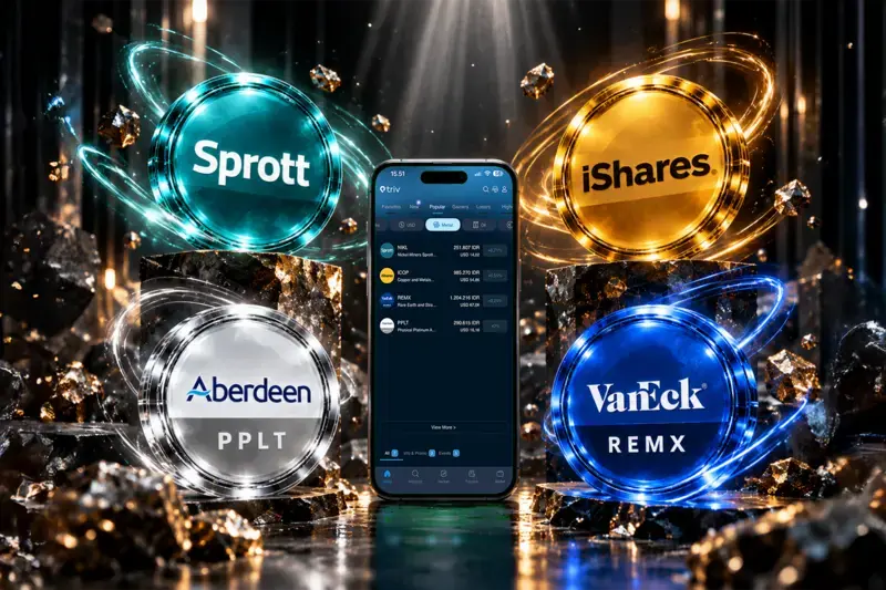 TRIV Hadirkan Pilihan ETF Kategori Metal Terbaru, dari Nikel hingga Platinum