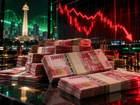 Rupiah Tembus Rp18.000 per Dolar AS