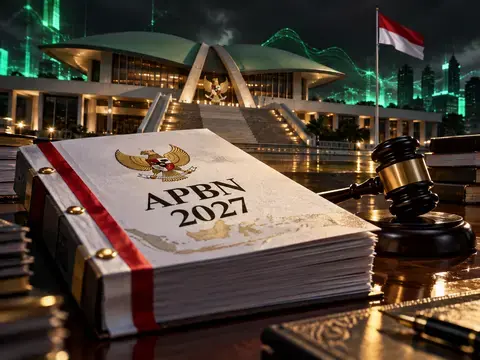 DPR Sahkan APBN 2027, Belanja Negara Tembus Rp 4.106 Triliun