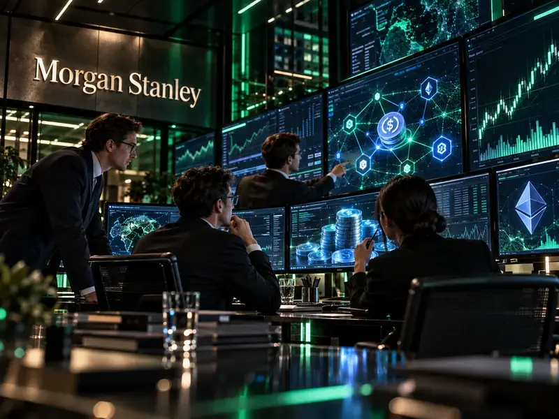 Morgan Stanley Luncurkan Pusat Inovasi Aset Digital untuk Uji Stablecoin dan DeFi