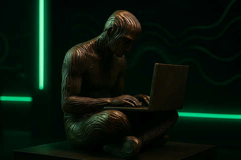 Sempat Hilang, Patung Satoshi Nakamoto di Swiss Ditemukan di Danau