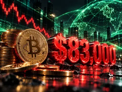 Bitcoin Anjlok ke $83.000, Yield Obligasi AS dan ETF Jadi Tekanan Utama