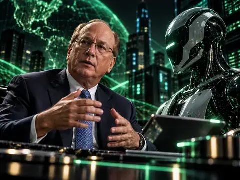 Sebut AI Belum Bubble, Larry Fink Justru Khawatir AS Kekurangan Infrastruktur