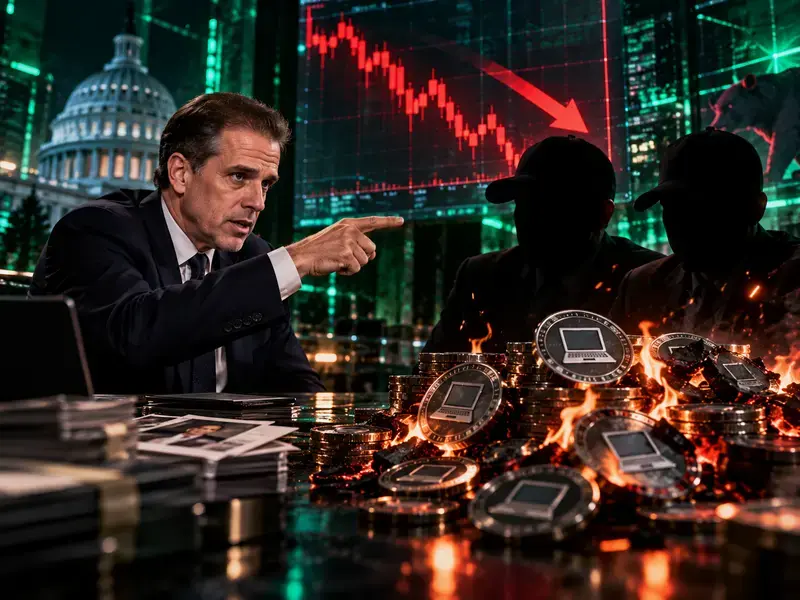 Hunter Biden Tuding Market Maker Jadi Penyebab Anjloknya Memecoin LAPTOP
