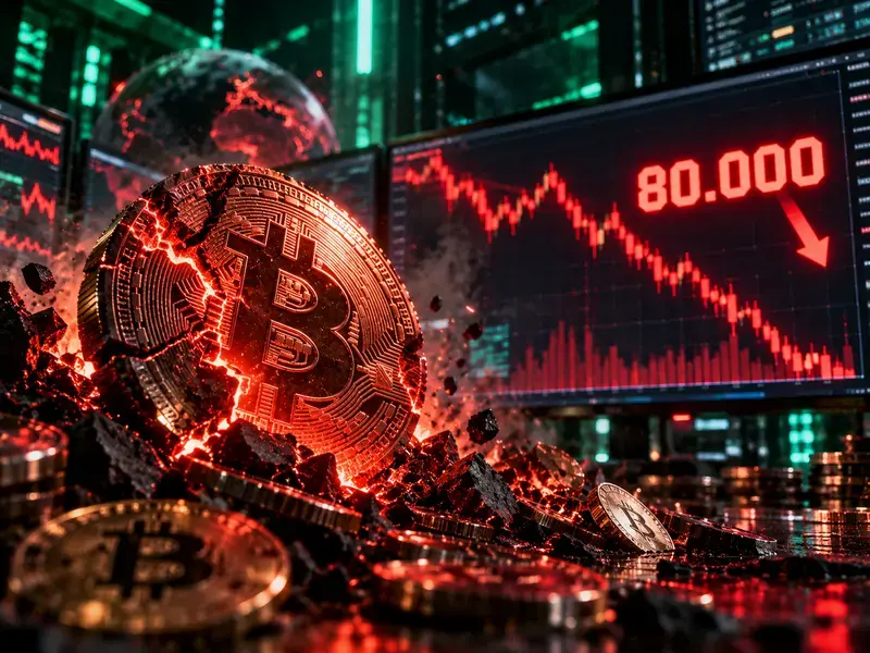Bitcoin Jebol ke Level $80.000, Gelombang Likuidasi Pasar Kripto Kian Meluas