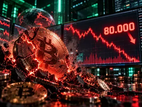 Bitcoin Jebol ke Level $80.000, Gelombang Likuidasi Pasar Kripto Kian Meluas