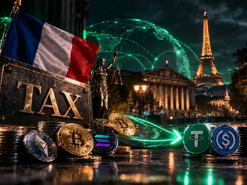 Prancis Siap Kenakan Pajak 31% untuk Swap Kripto ke Stablecoin Mulai 2027