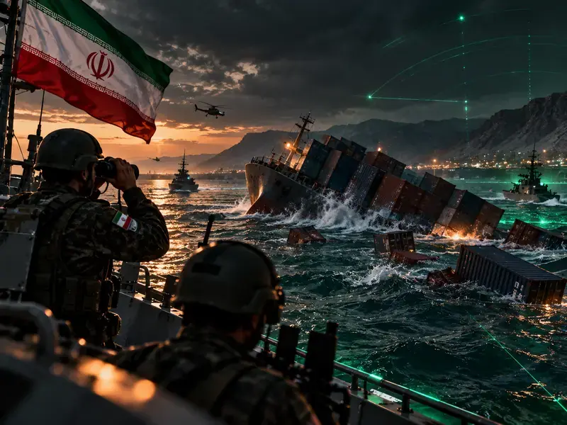 Iran Konfirmasi Kapal Kontainer UAE Tenggelam Karena Ranjau Laut di Selat Hormuz
