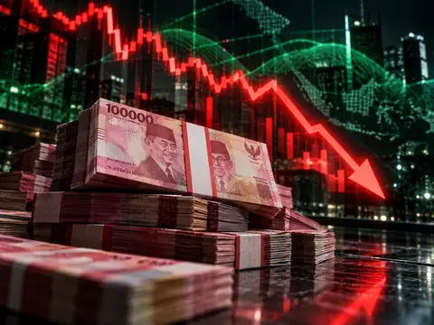 Rupiah Tembus Rp18.000 per Dolar AS, Pasar Keuangan RI Tertekan