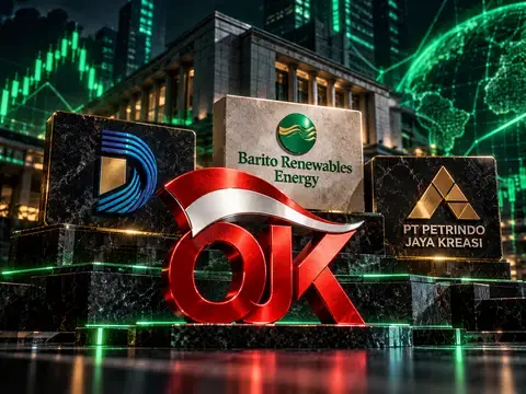 OJK Denda DSSA Rp1,5 Triliun, Emiten Prajogo Pangestu BREN dan CUAN Rp 600 Miliar