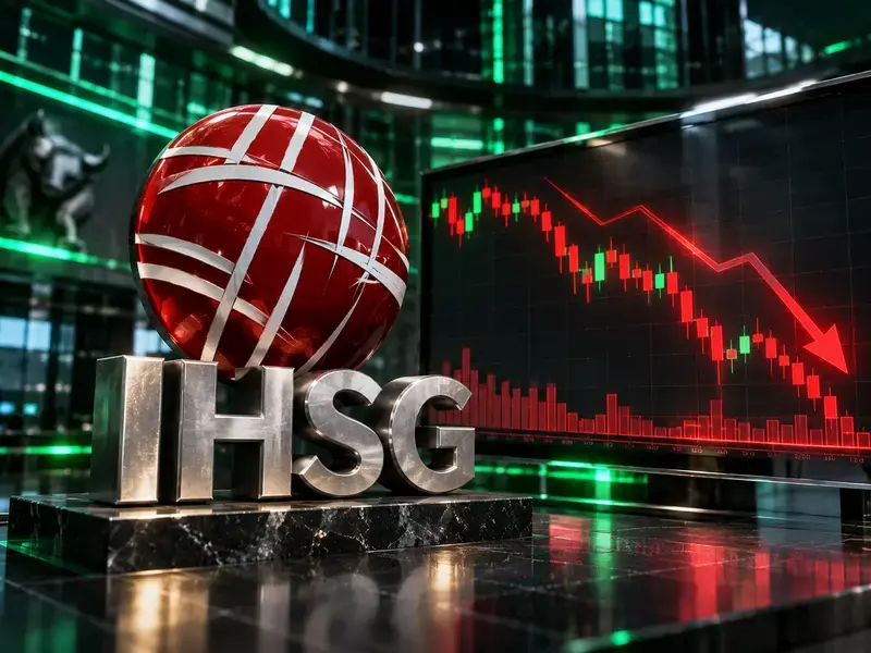 Baru Dibuka, IHSG Anjlok Lagi 5%, Jatuh ke Level 4.900