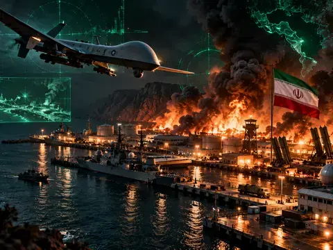 Ledakan Hantam Pangkalan Konarak, AS Diduga Kembali Serang Iran