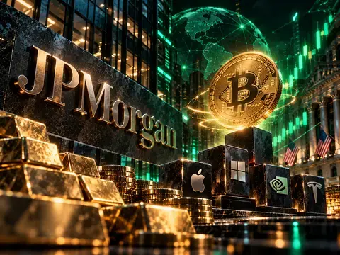 JPMorgan Optimis Bitcoin Lampaui Saham AS dan Emas dalam 1 Dekade ke Depan