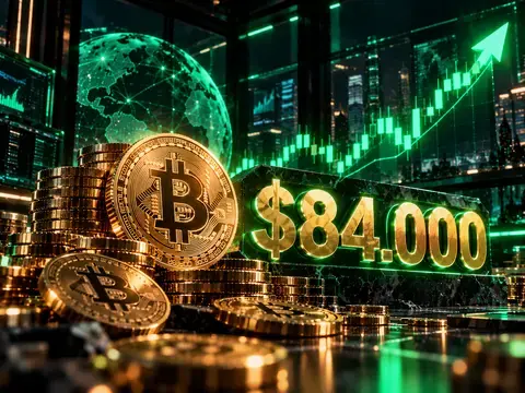 Bitcoin Naik Lagi, Kini Kembali ke Area Harga $84.000