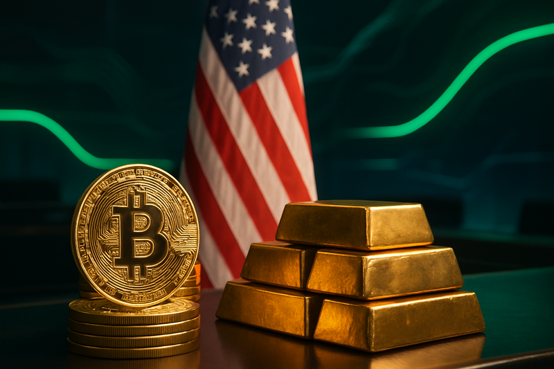 Federal Reserve AS Jajaki Potensi Keuntungan Revaluasi Emas Untuk Danai Cadangan Bitcoin Strategis