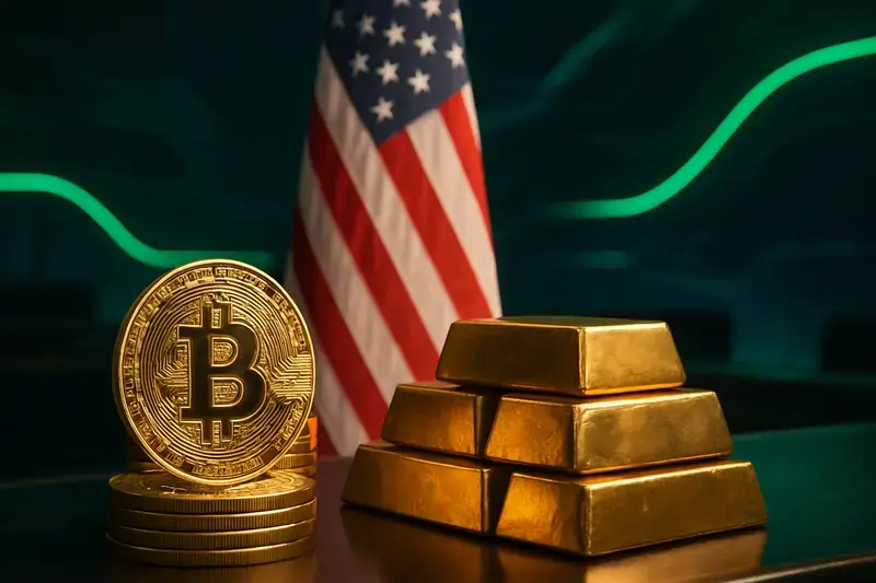 Federal Reserve AS Jajaki Potensi Keuntungan Revaluasi Emas Untuk Danai Cadangan Bitcoin Strategis