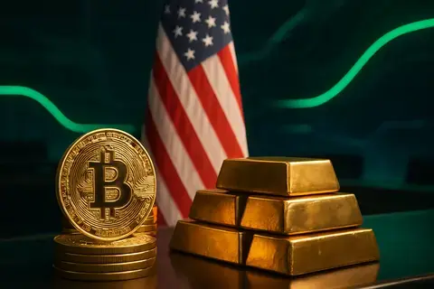 Federal Reserve AS Jajaki Potensi Keuntungan Revaluasi Emas Untuk Danai Cadangan Bitcoin Strategis