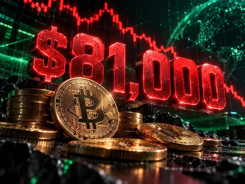 Bitcoin Masuk ke Area $81.000, Tekanan Pasar Berlanjut