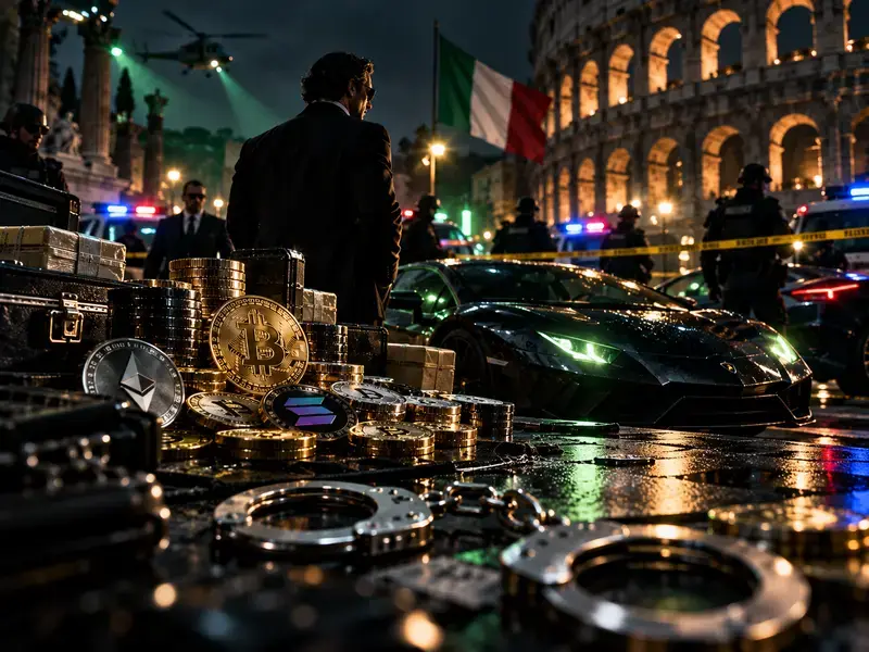 Polisi Italia Sita Aset Mafia yang Cuci Uang Rp1,9 Triliun Lewat Kripto