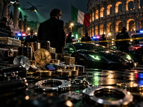 Polisi Italia Sita Aset Mafia yang Cuci Uang Rp1,9 Triliun Lewat Kripto