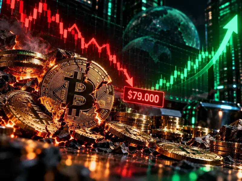 Bitcoin Jebol ke Area $79.000, Lebih dari $200 Juta Terlikuidasi