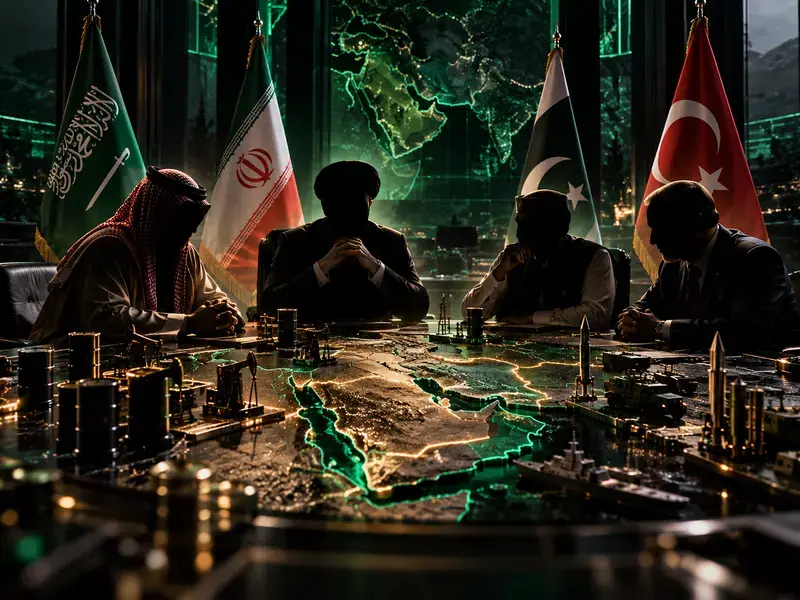 Iran Gelar Pertemuan dengan Arab Saudi, Pakistan, dan Turki Demi Bangun Aliansi Regional Timur Tengah