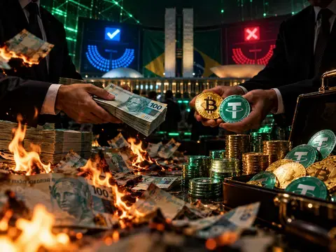Mata Uang Real Anjlok Pasca-Pemilu, Perusahaan di Brasil Amankan Aset ke USDT