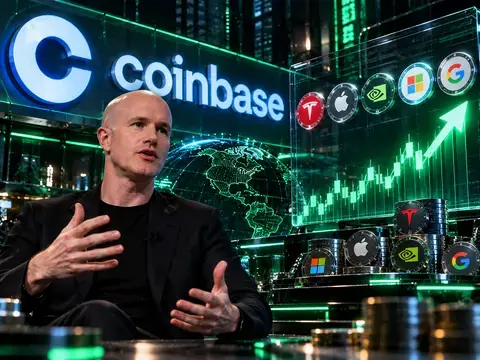 CEO Coinbase Sebut Aset Global Mulai Transisi ke Sistem On-Chain