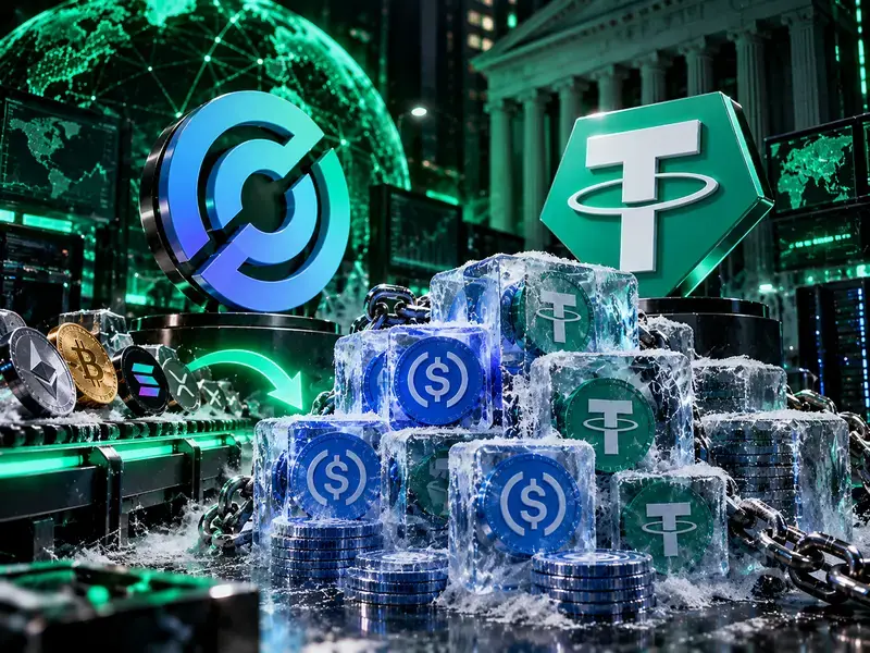 Tether dan Circle Bekukan $1,79 Miliar USDT-USDC Imbas Outflow Misterius Binance
