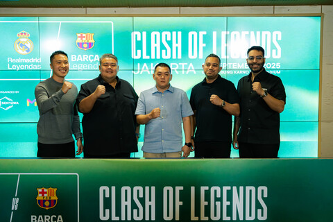 DRX Token Dukung Pertemuan Legenda Barcelona dan Madrid di Jakarta