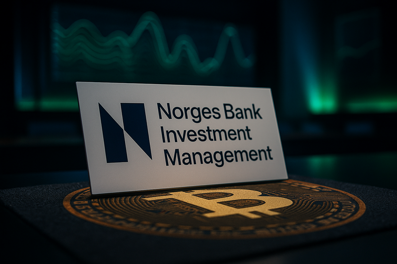 SWF Norwegia Tambah Kepemilikan Bitcoin Secara Tidak Langsung Sebanyak 192%