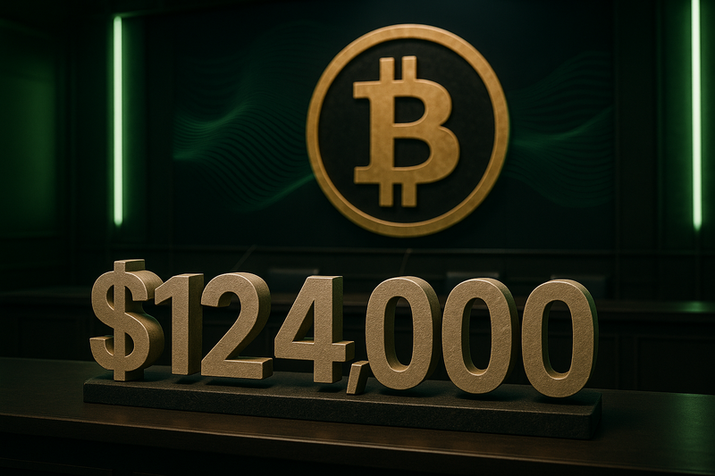 Bitcoin Tembus Rekor Baru di $124.000