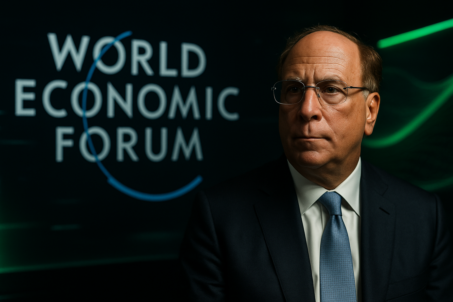 Larry Fink Ditunjuk Jadi Co-Chair Interim World Economic Forum