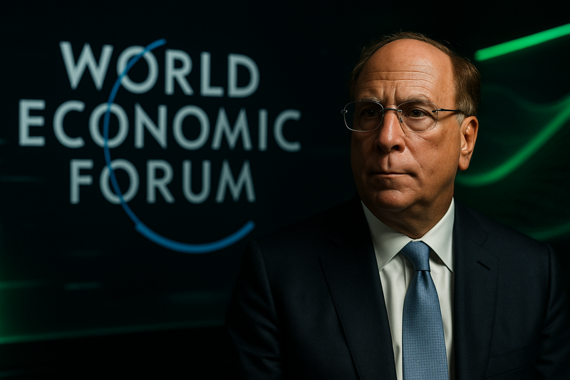 Larry Fink Ditunjuk Jadi Co-Chair Interim World Economic Forum