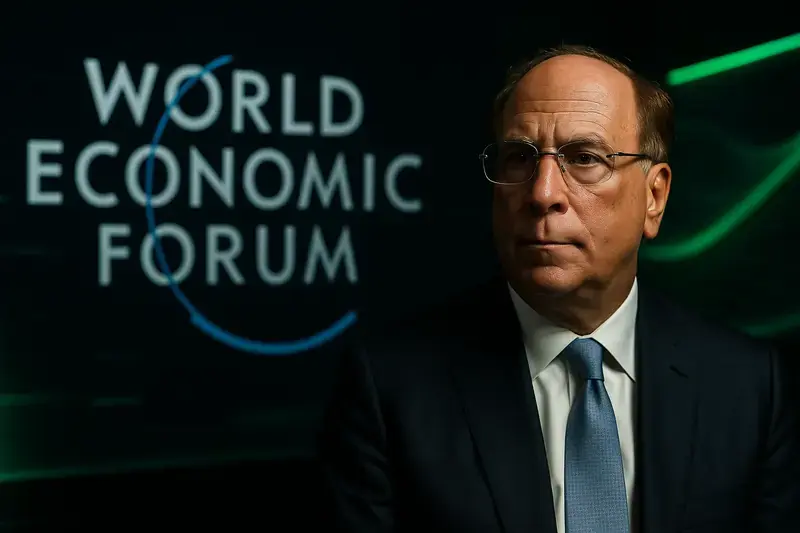 Larry Fink Ditunjuk Jadi Co-Chair Interim World Economic Forum