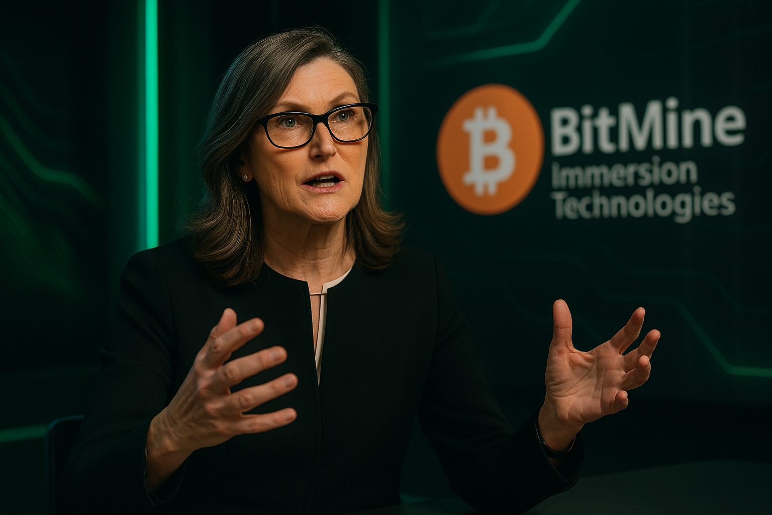 ARK Invest Milik Cathie Wood Beli Lagi 339.113 Saham BitMine Milik Tom Lee