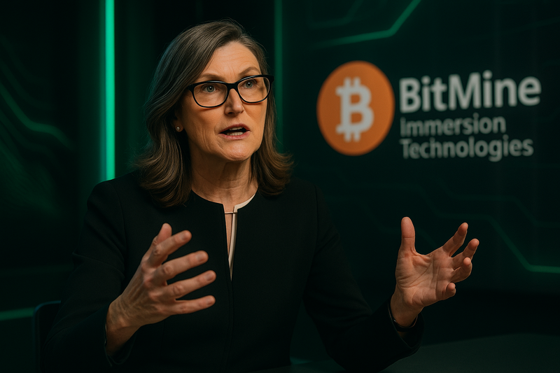 ARK Invest Milik Cathie Wood Beli Lagi 339.113 Saham BitMine Milik Tom Lee