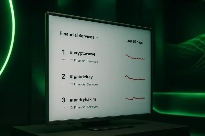 Hashtag #Cryptowave dan #GabrielRey Puncaki Trending TikTok